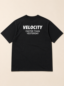 Velocity Faster Than Yesterday Oversized Tee