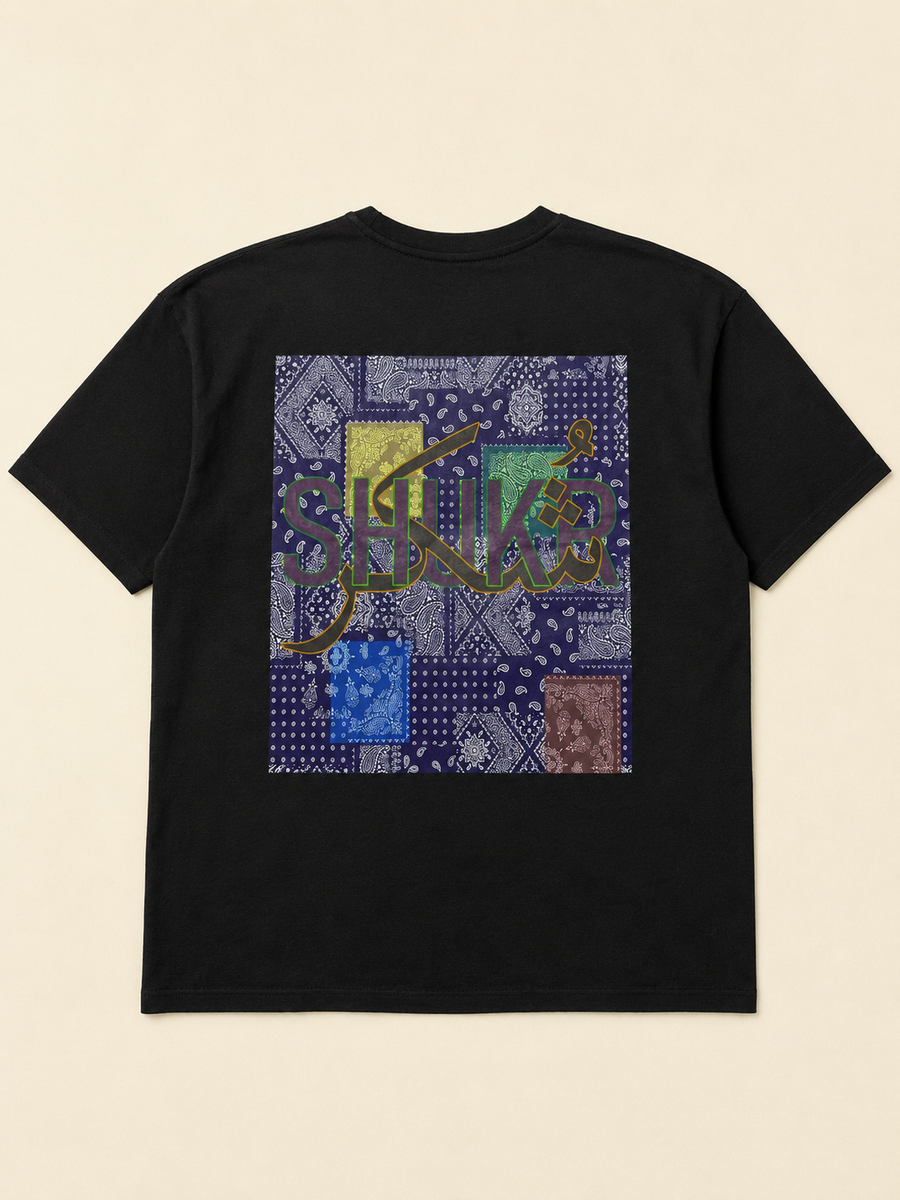 Abstract Graphic Oversized Tee