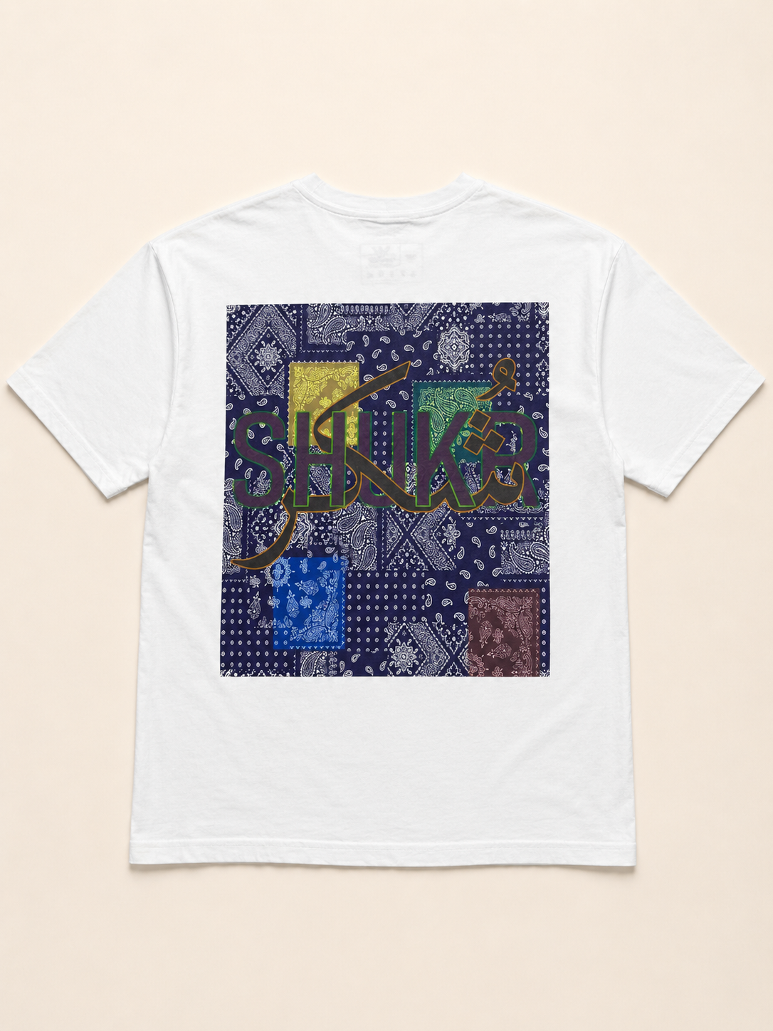 Abstract Graphic Oversized Tee