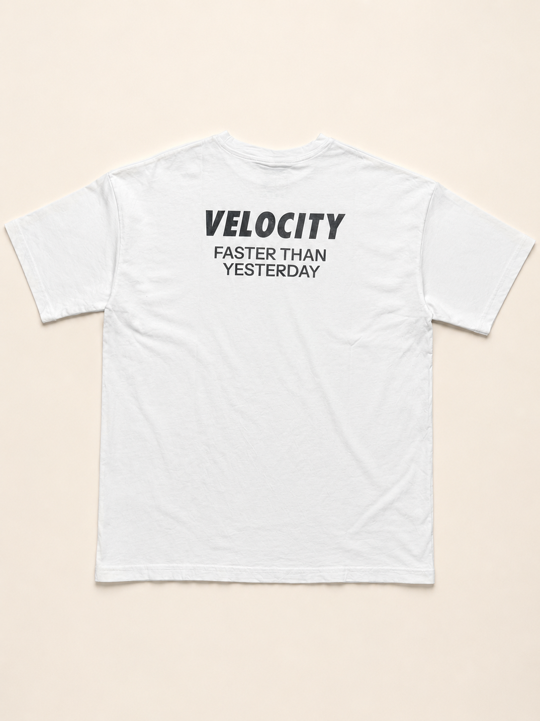 Velocity Faster Than Yesterday Oversized Tee